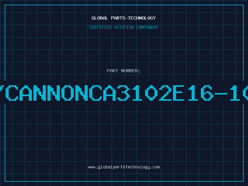 Aviation Part ITT/CANNONCA3102E16-10P-B