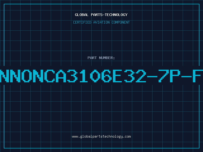 Aviation Part ITT/CANNONCA3106E32-7P-F80-F42