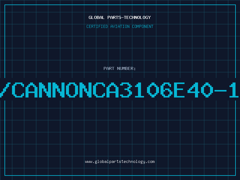 Aviation Part ITT/CANNONCA3106E40-10SY