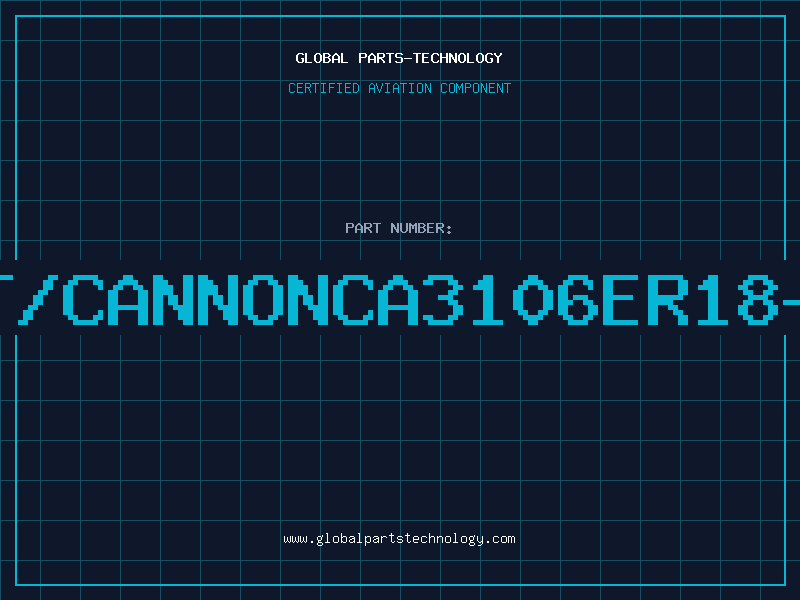 Aviation Part ITT/CANNONCA3106ER18-16
