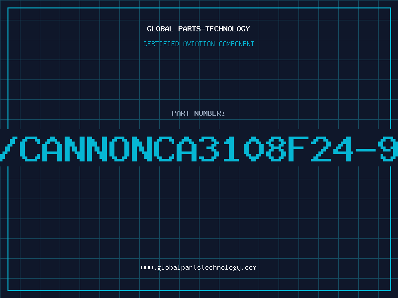 Aviation Part ITT/CANNONCA3108F24-9P-B