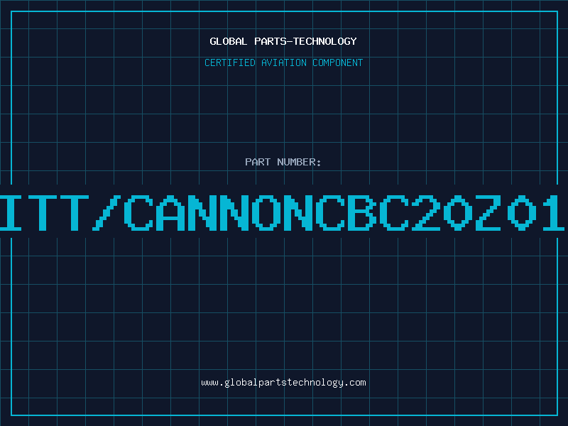 Aviation Part ITT/CANNONCBC20Z01