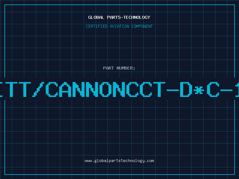 Aviation Part ITT/CANNONCCT-D*C-1