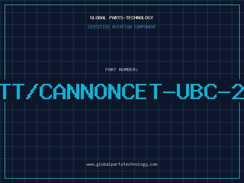 Aviation Part ITT/CANNONCET-UBC-25