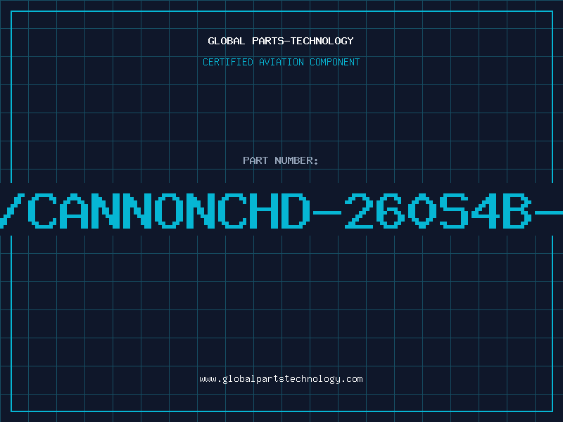 Aviation Part ITT/CANNONCHD-260S4B-020