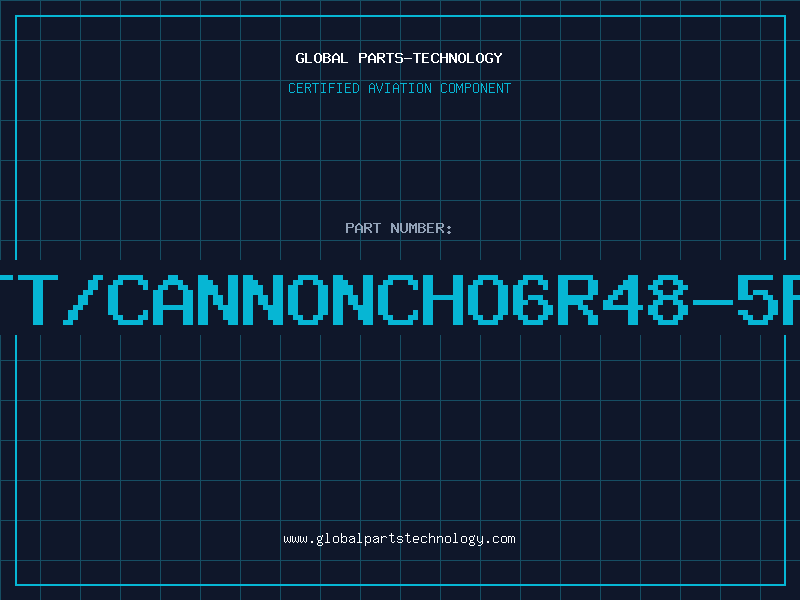 Aviation Part ITT/CANNONCHO6R48-5PW