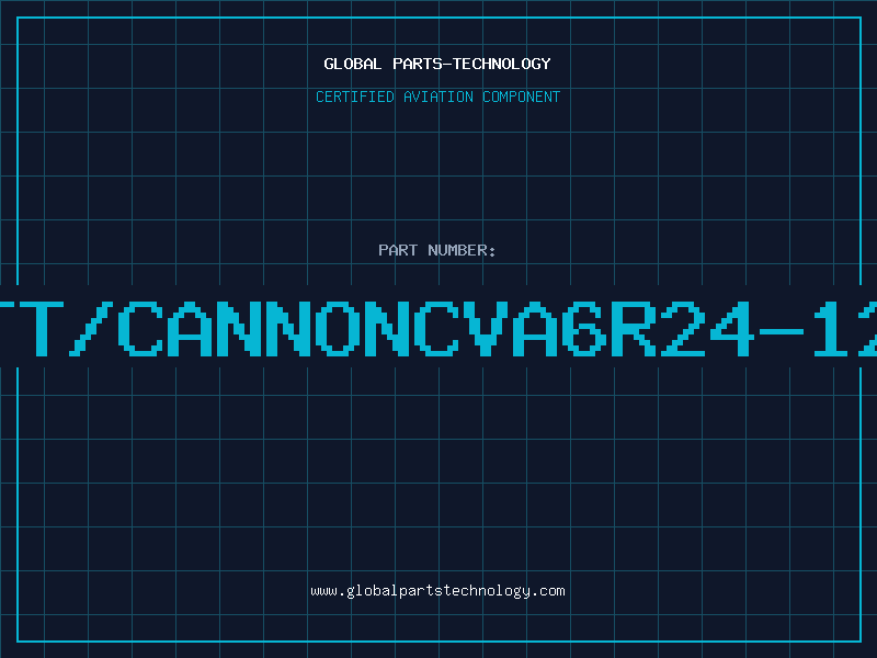 Aviation Part ITT/CANNONCVA6R24-12S
