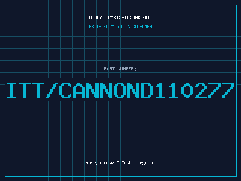 Aviation Part ITT/CANNOND110277