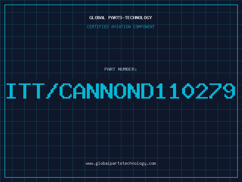 Aviation Part ITT/CANNOND110279