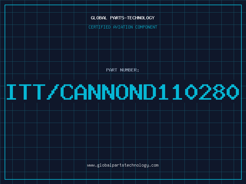 Aviation Part ITT/CANNOND110280