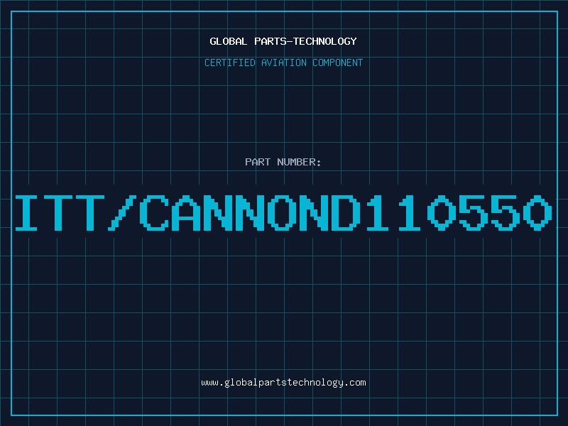 Aviation Part ITT/CANNOND110550