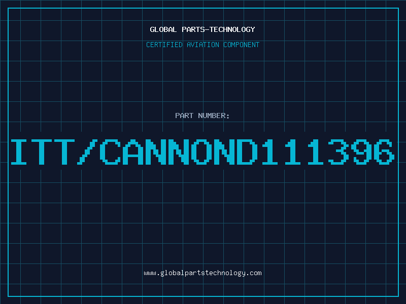 Aviation Part ITT/CANNOND111396