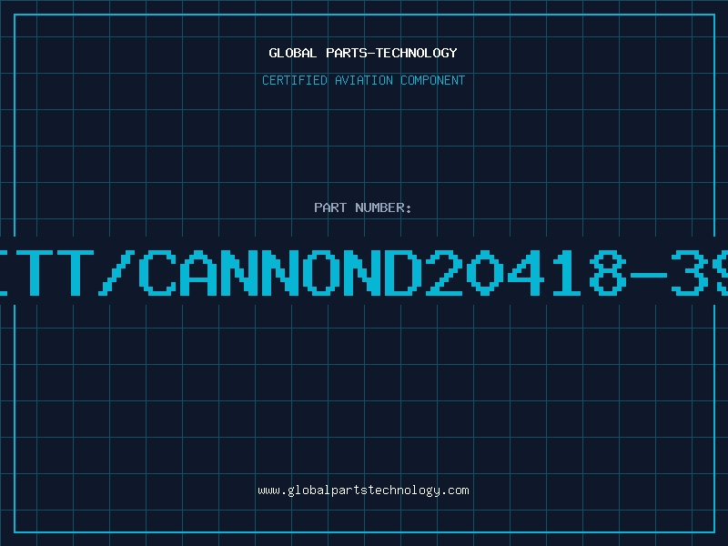 Aviation Part ITT/CANNOND20418-39