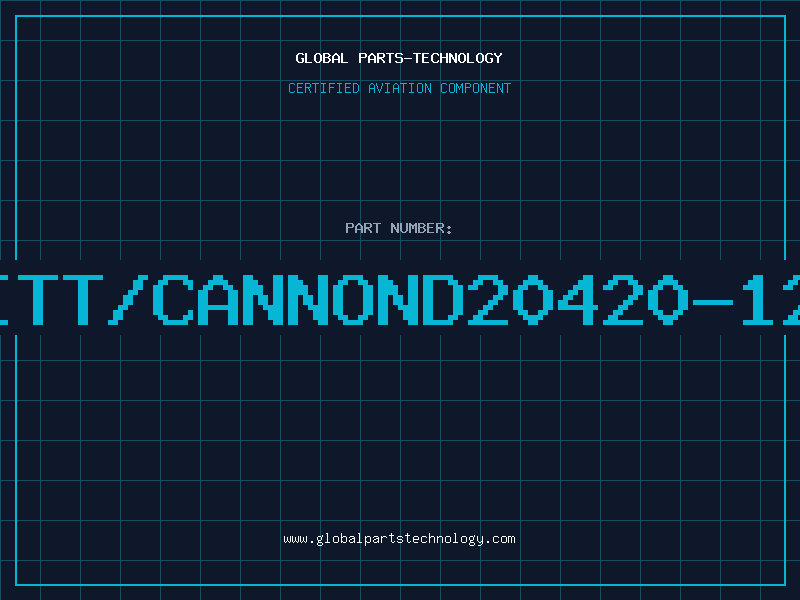 Aviation Part ITT/CANNOND20420-12
