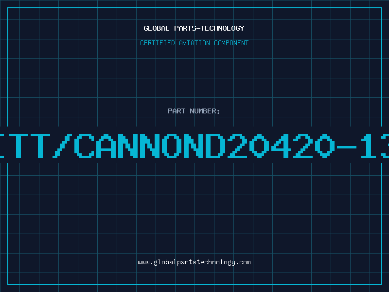 Aviation Part ITT/CANNOND20420-13
