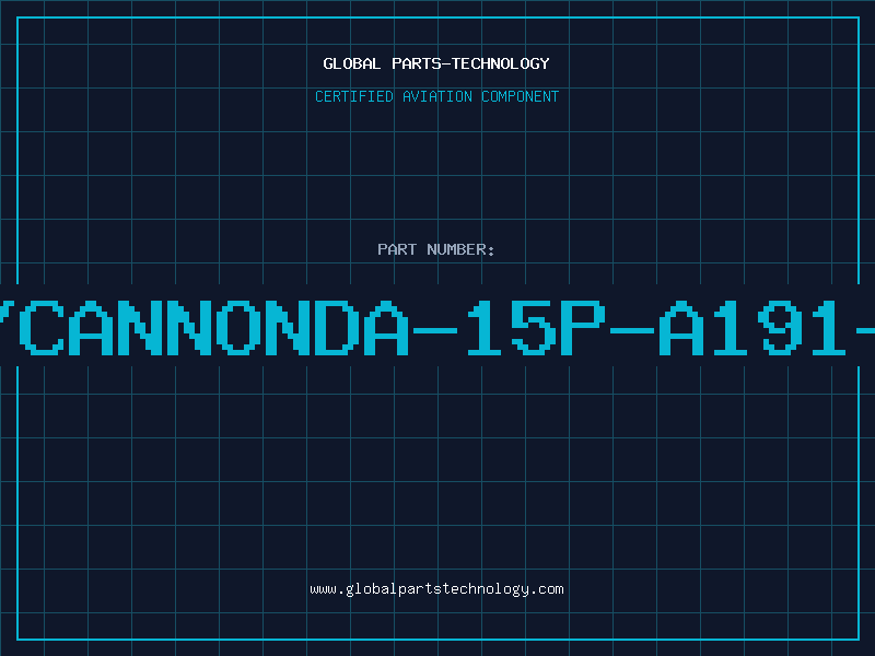 Aviation Part ITT/CANNONDA-15P-A191-142