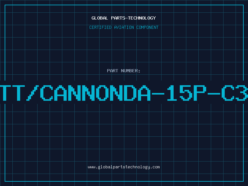 Aviation Part ITT/CANNONDA-15P-C37