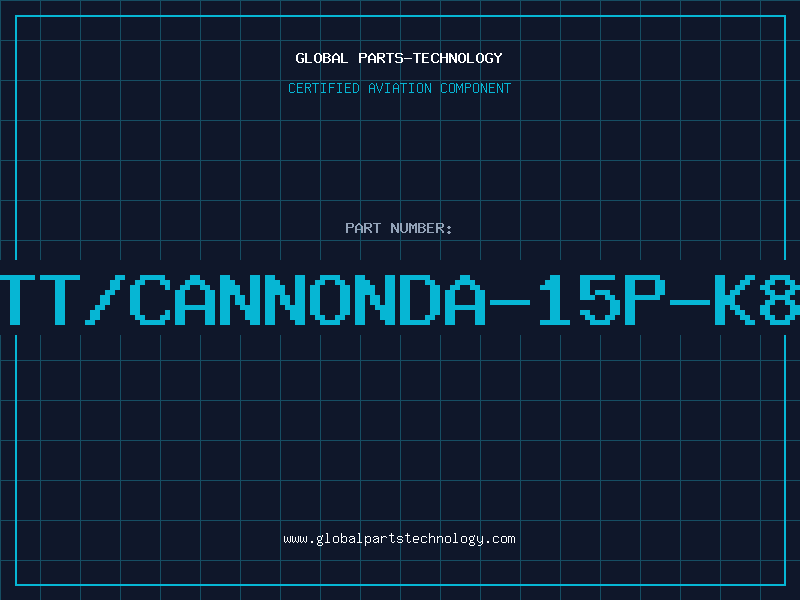 Aviation Part ITT/CANNONDA-15P-K83