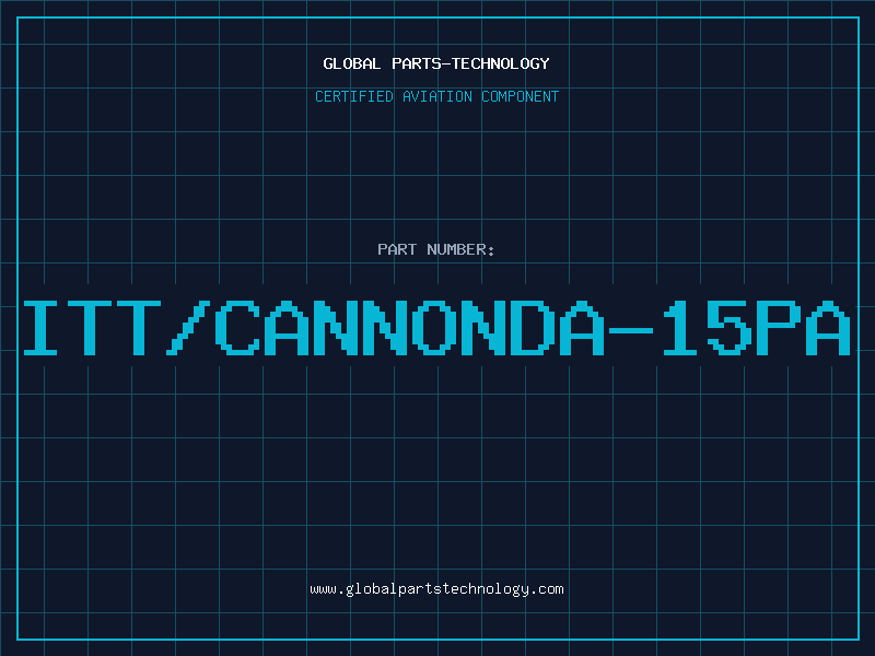 Aviation Part ITT/CANNONDA-15PA