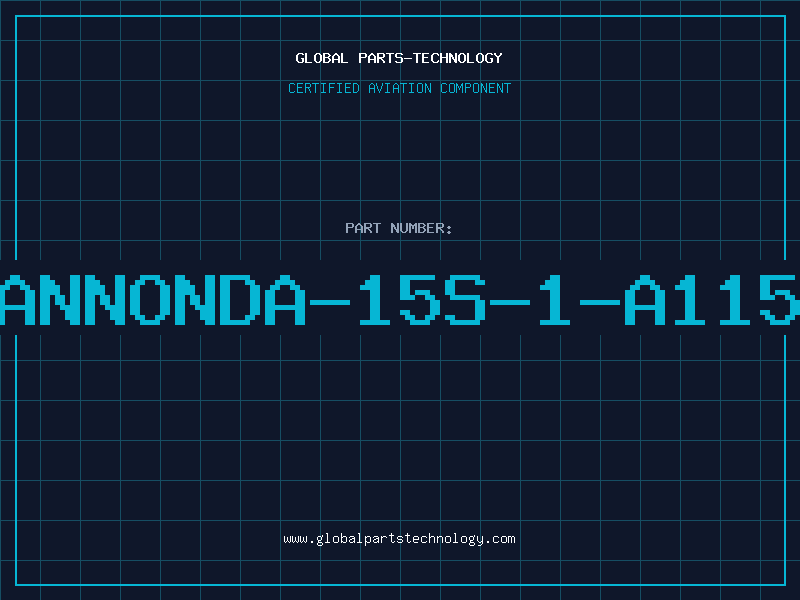 Aviation Part ITT/CANNONDA-15S-1-A115-F114