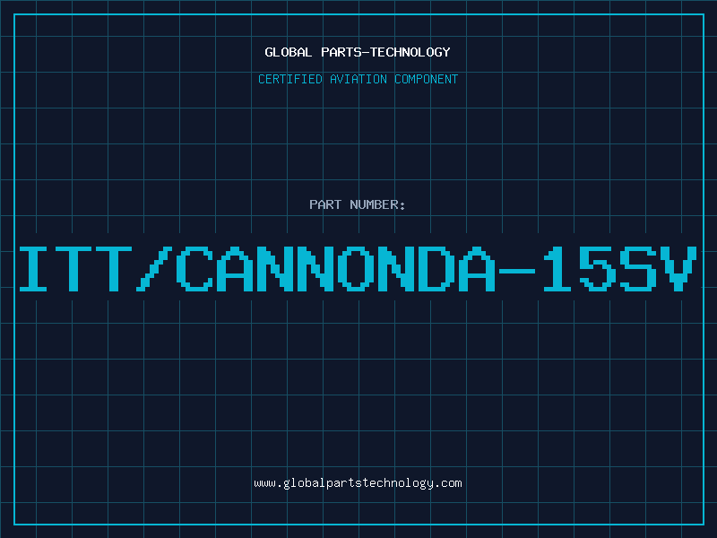 Aviation Part ITT/CANNONDA-15SV