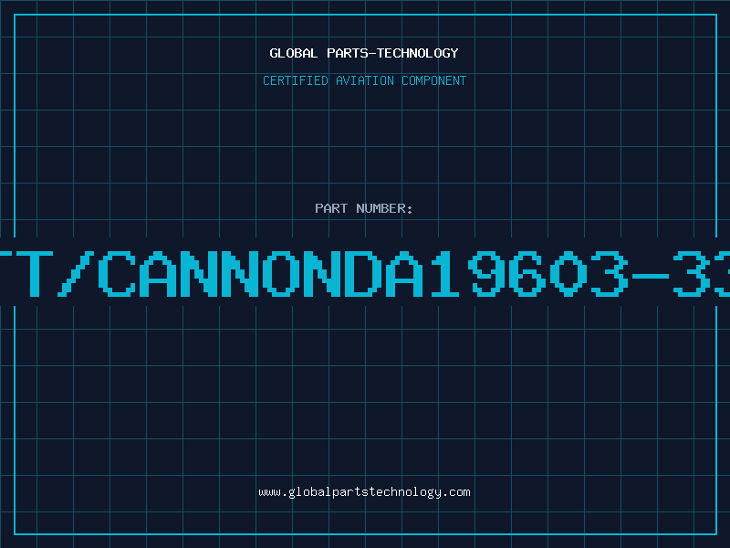 Aviation Part ITT/CANNONDA19603-333