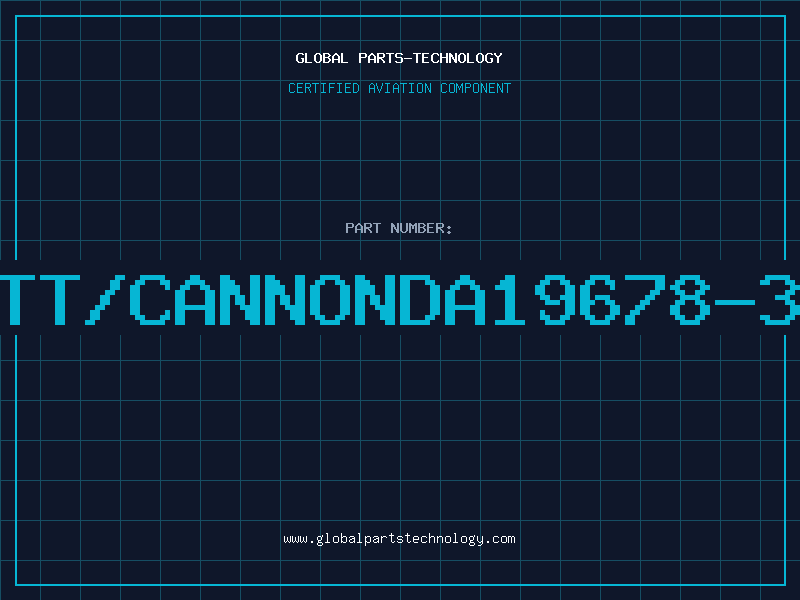 Aviation Part ITT/CANNONDA19678-38