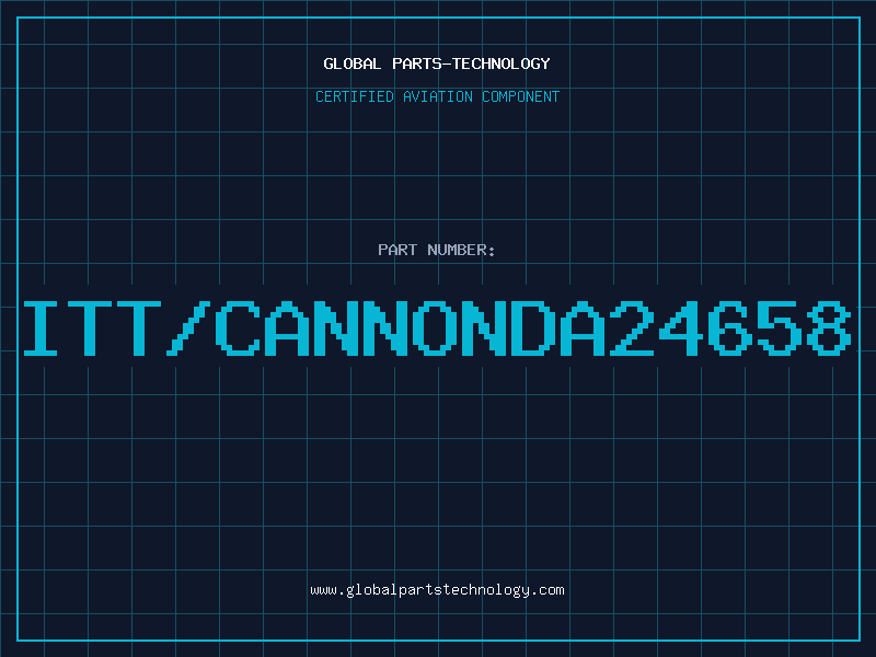 Aviation Part ITT/CANNONDA24658