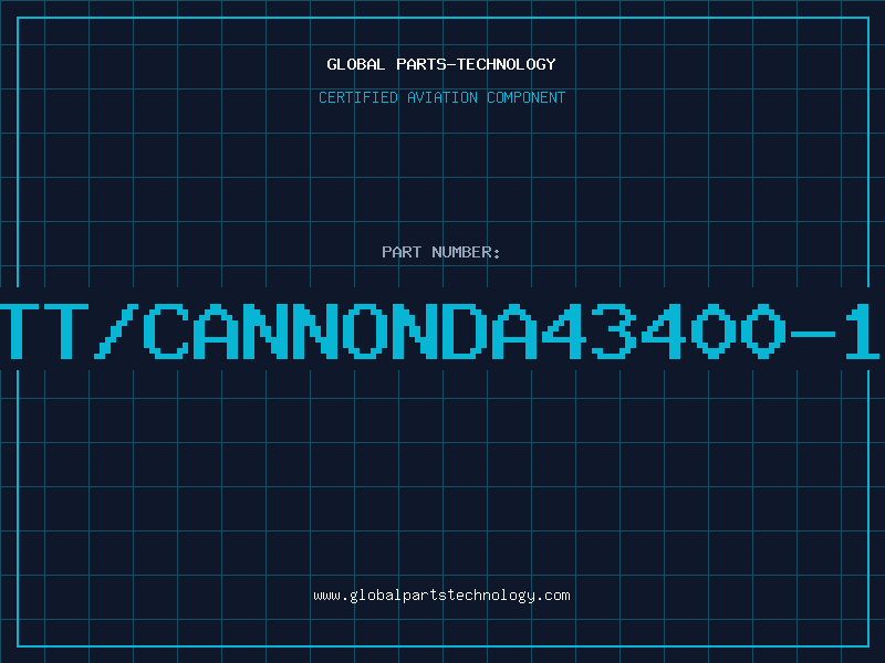 Aviation Part ITT/CANNONDA43400-15