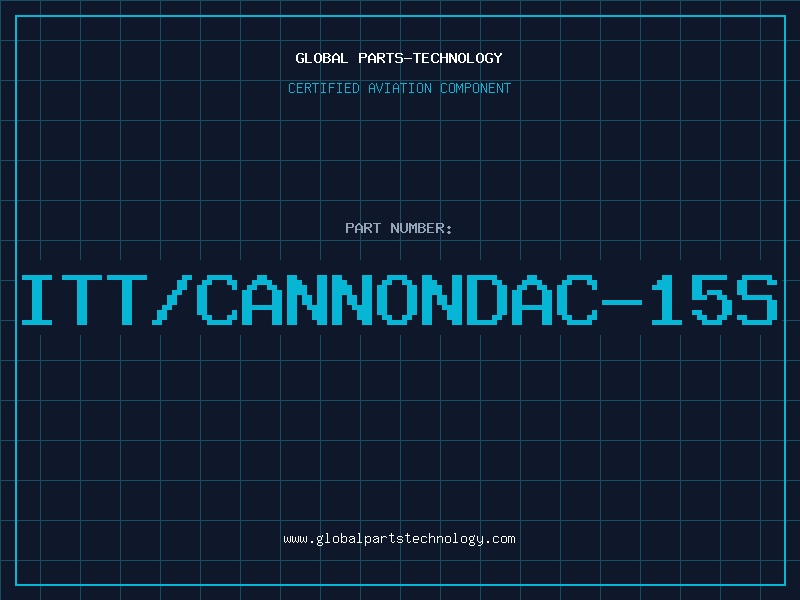 Aviation Part ITT/CANNONDAC-15S