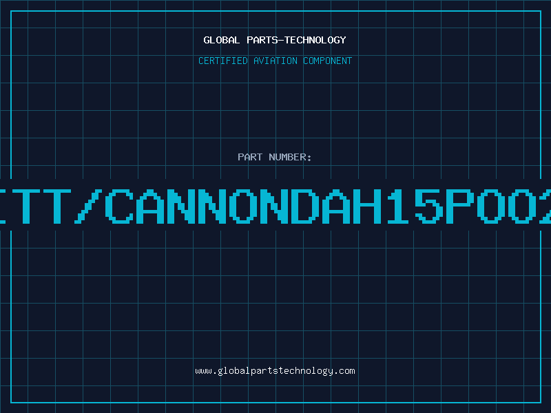 Aviation Part ITT/CANNONDAH15POO2