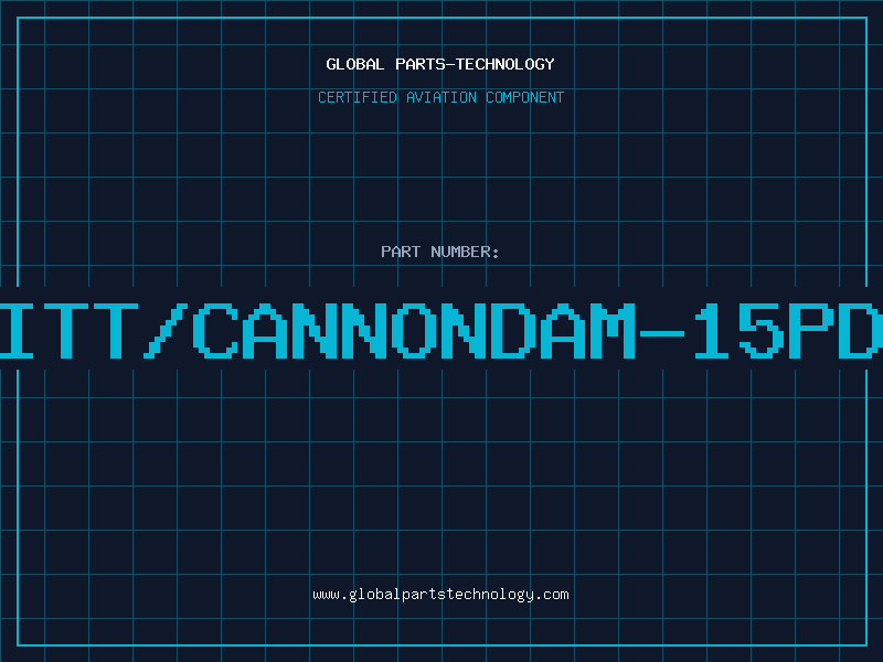 Aviation Part ITT/CANNONDAM-15PD