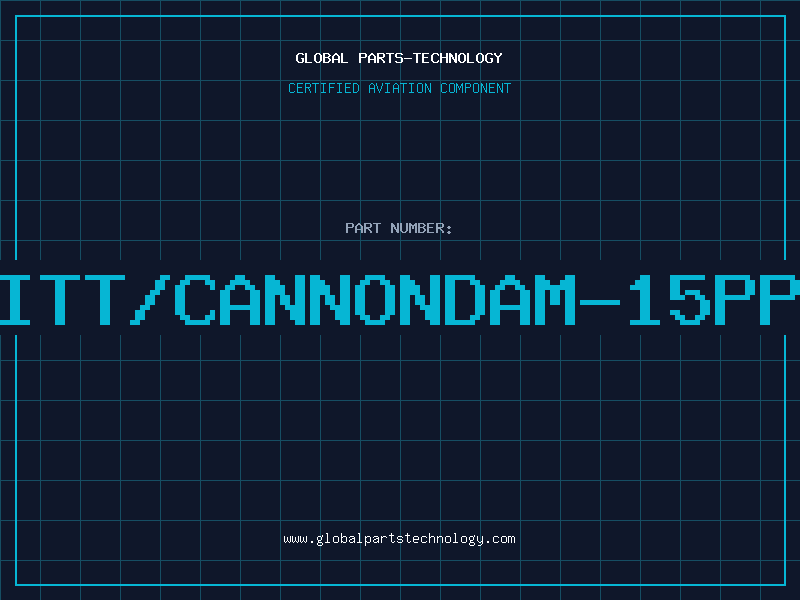 Aviation Part ITT/CANNONDAM-15PP