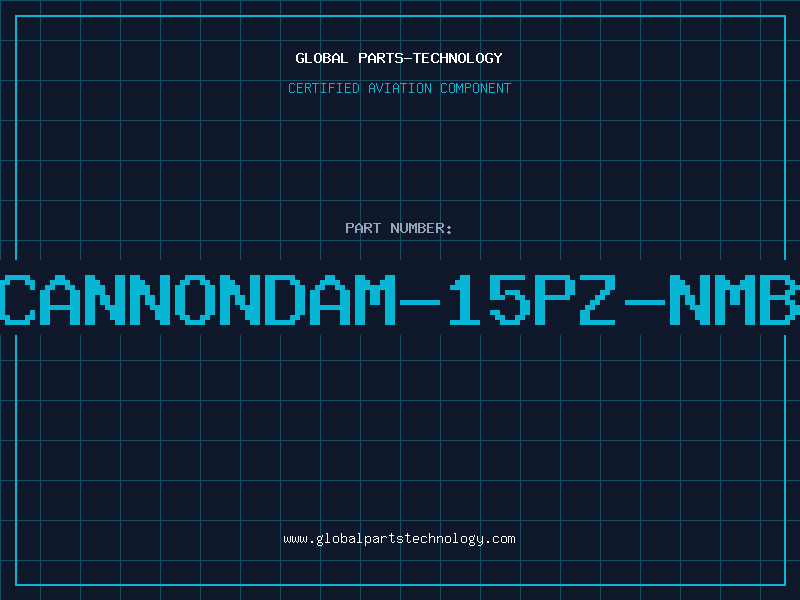 Aviation Part ITT/CANNONDAM-15PZ-NMB-K56