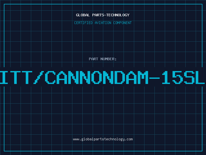 Aviation Part ITT/CANNONDAM-15SL