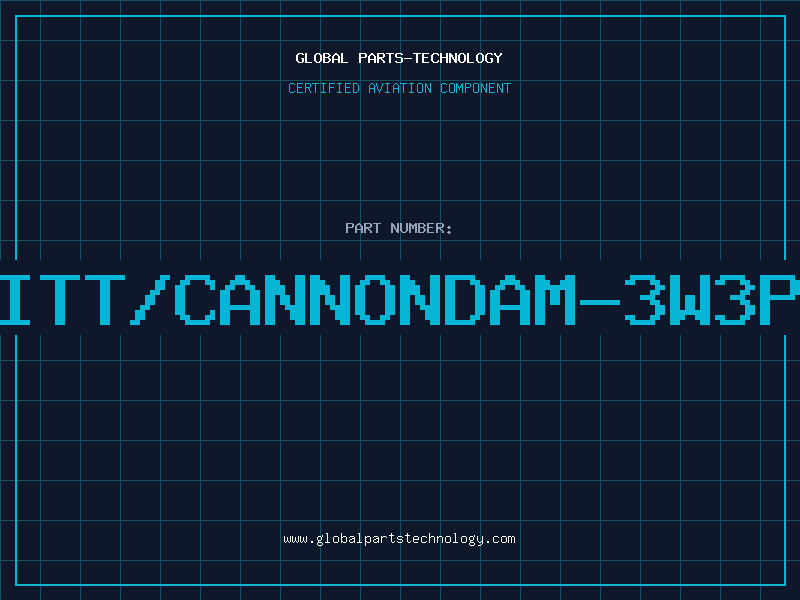 Aviation Part ITT/CANNONDAM-3W3P