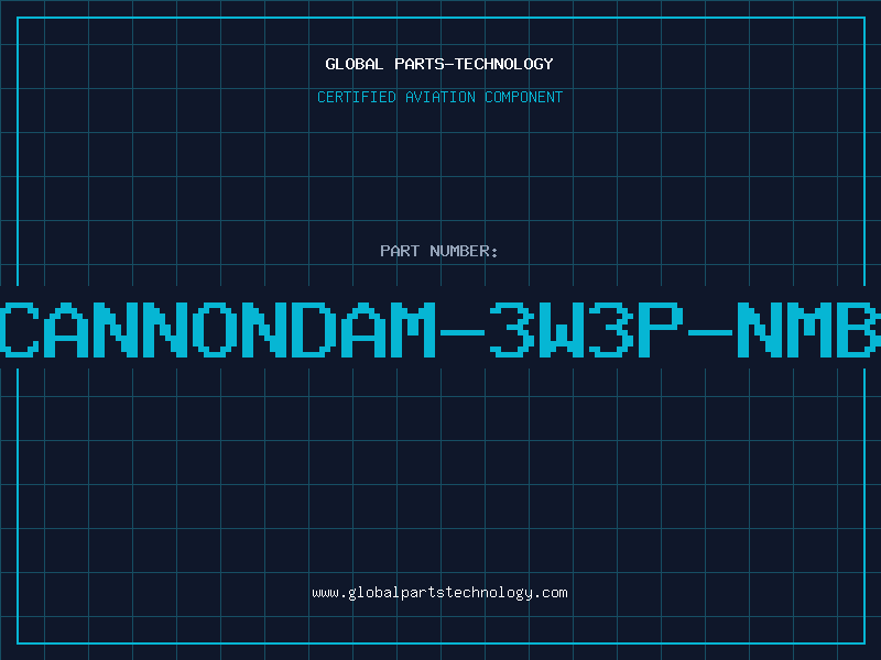 Aviation Part ITT/CANNONDAM-3W3P-NMB-K47