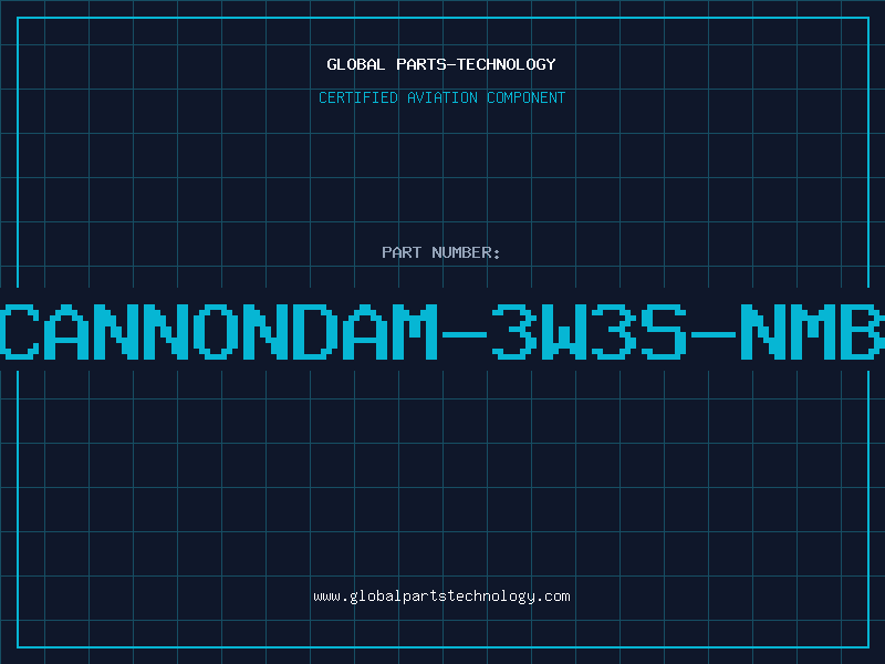 Aviation Part ITT/CANNONDAM-3W3S-NMB-K47