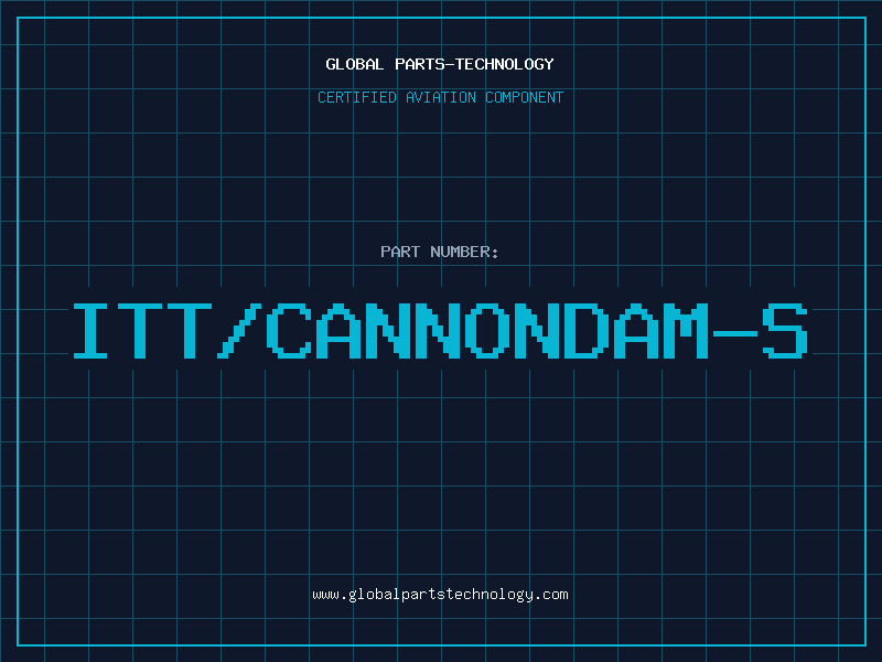 Aviation Part ITT/CANNONDAM-S