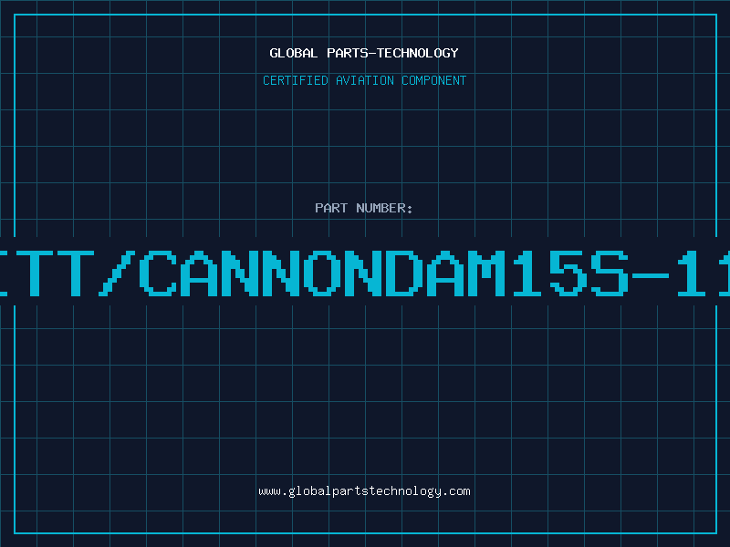Aviation Part ITT/CANNONDAM15S-11