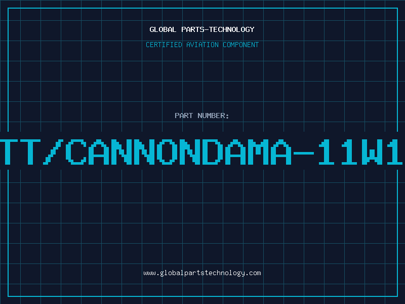Aviation Part ITT/CANNONDAMA-11W1P