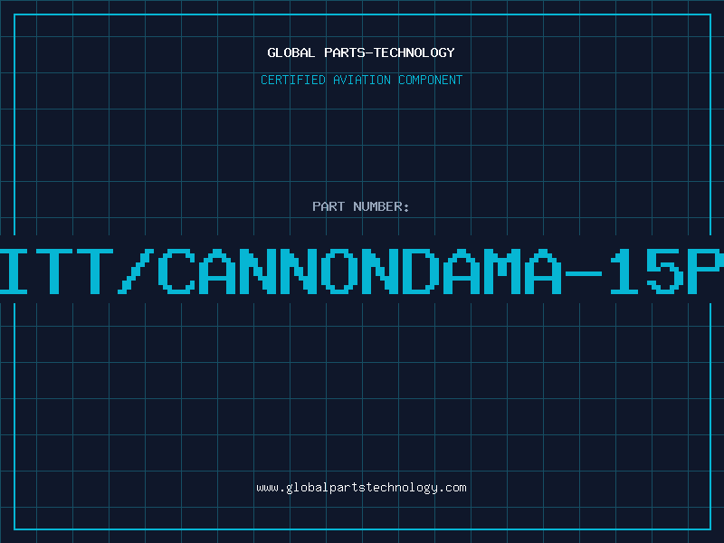 Aviation Part ITT/CANNONDAMA-15P