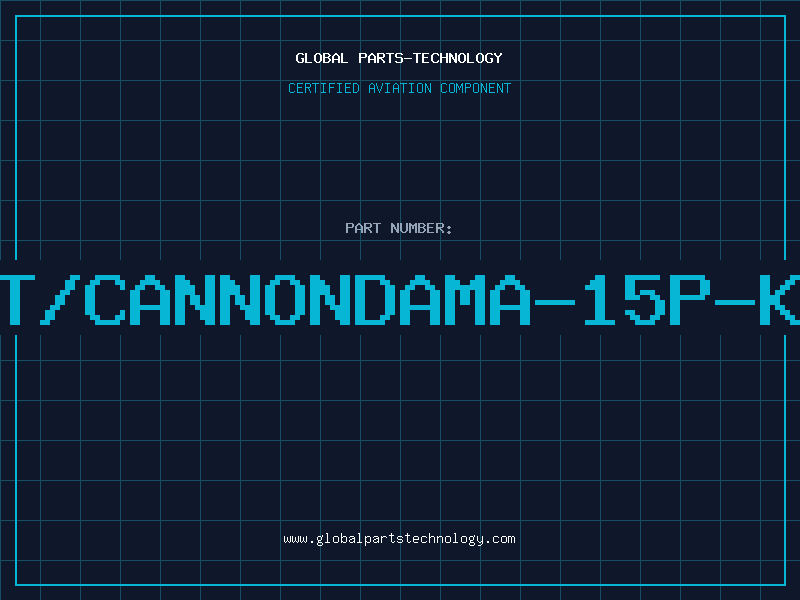 Aviation Part ITT/CANNONDAMA-15P-K87