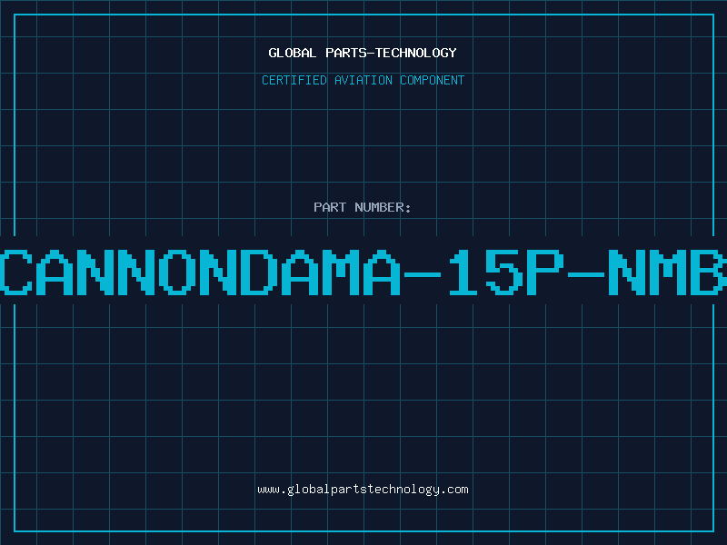 Aviation Part ITT/CANNONDAMA-15P-NMB-K56
