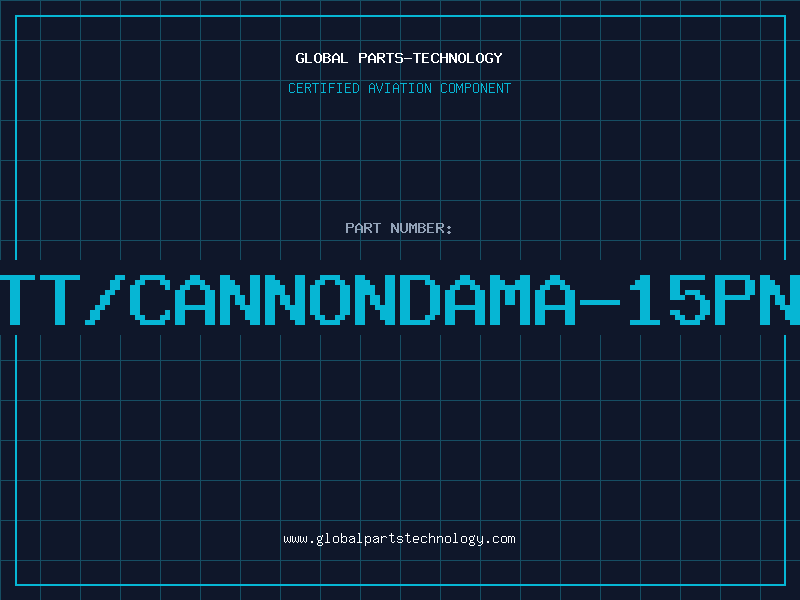 Aviation Part ITT/CANNONDAMA-15PNM