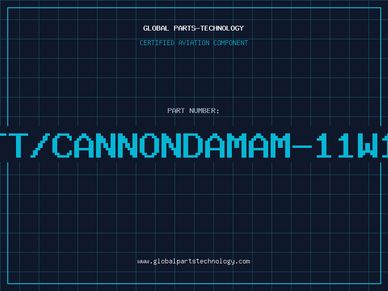 Aviation Part ITT/CANNONDAMAM-11W1S