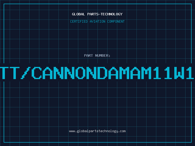 Aviation Part ITT/CANNONDAMAM11W1P