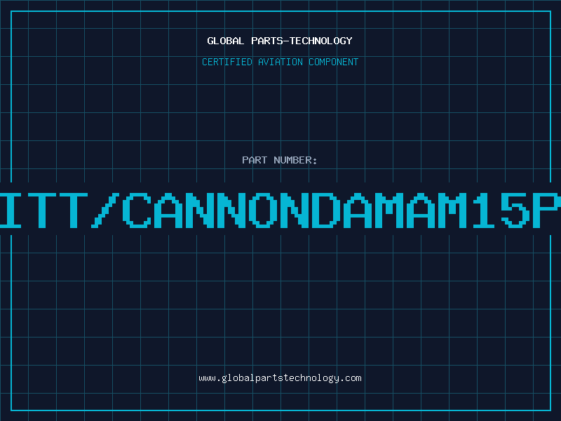 Aviation Part ITT/CANNONDAMAM15P