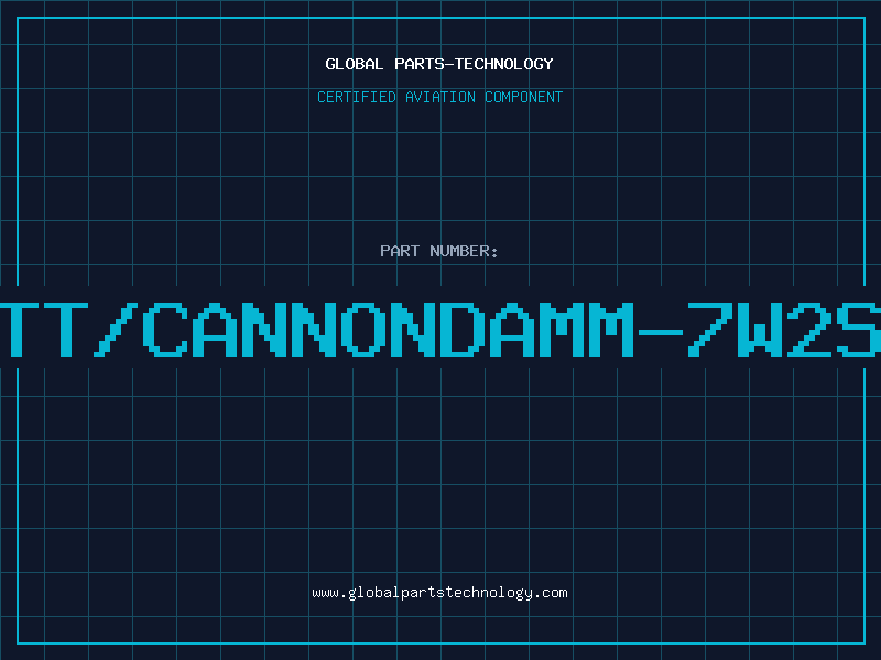 Aviation Part ITT/CANNONDAMM-7W2SZ