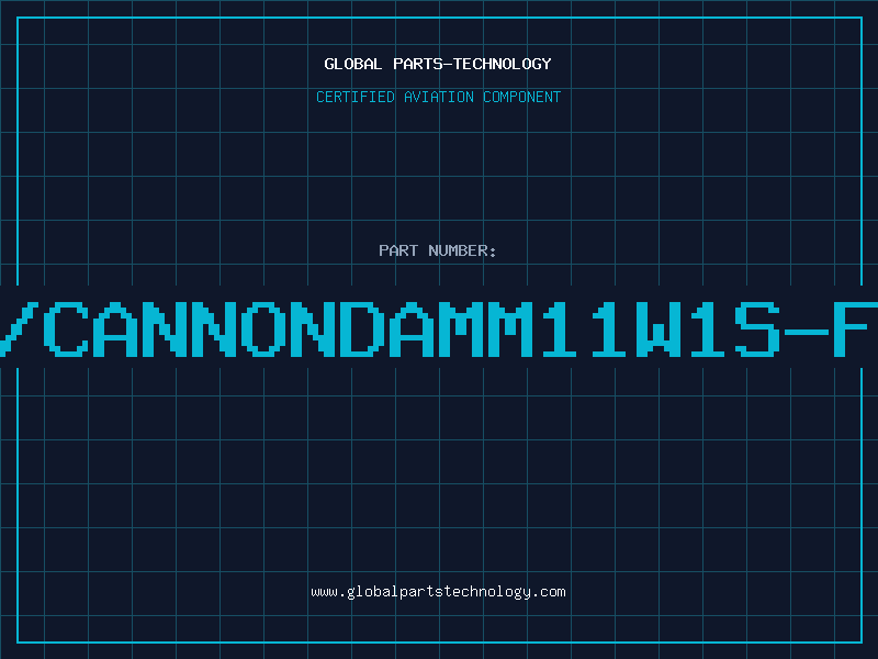 Aviation Part ITT/CANNONDAMM11W1S-F179
